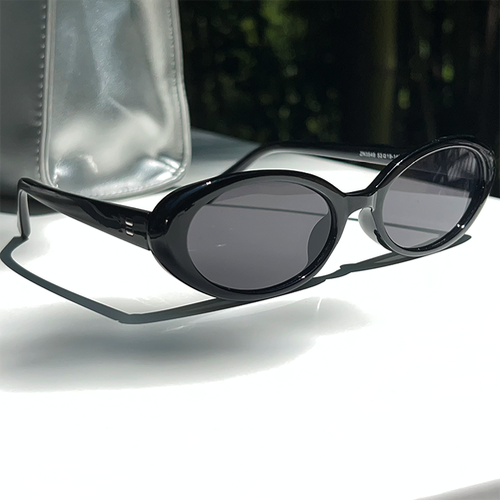 [Unisex] Slim Round lens sunglasses